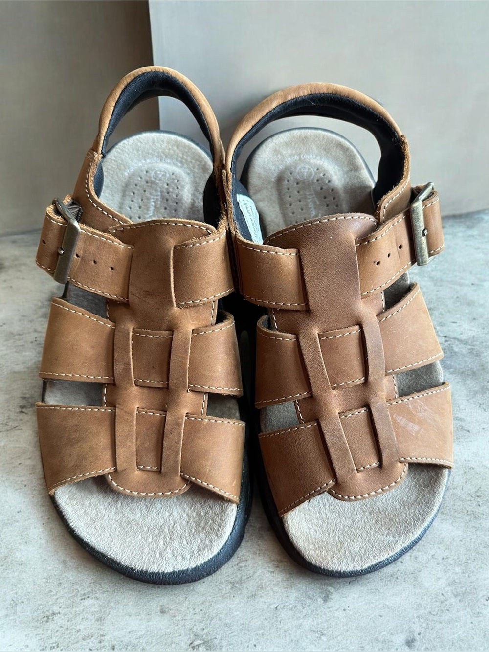 Thom McAn Leather Sandals M7/W9